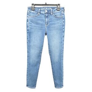 American Eagle Skinny Jegging Mid Rise Jeans 8 X-Short